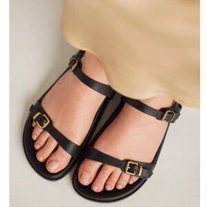 [NWT] Anthropologie - Bibi Lou Skinny Buckle Slingback Sandals (Size US 8-8.5)